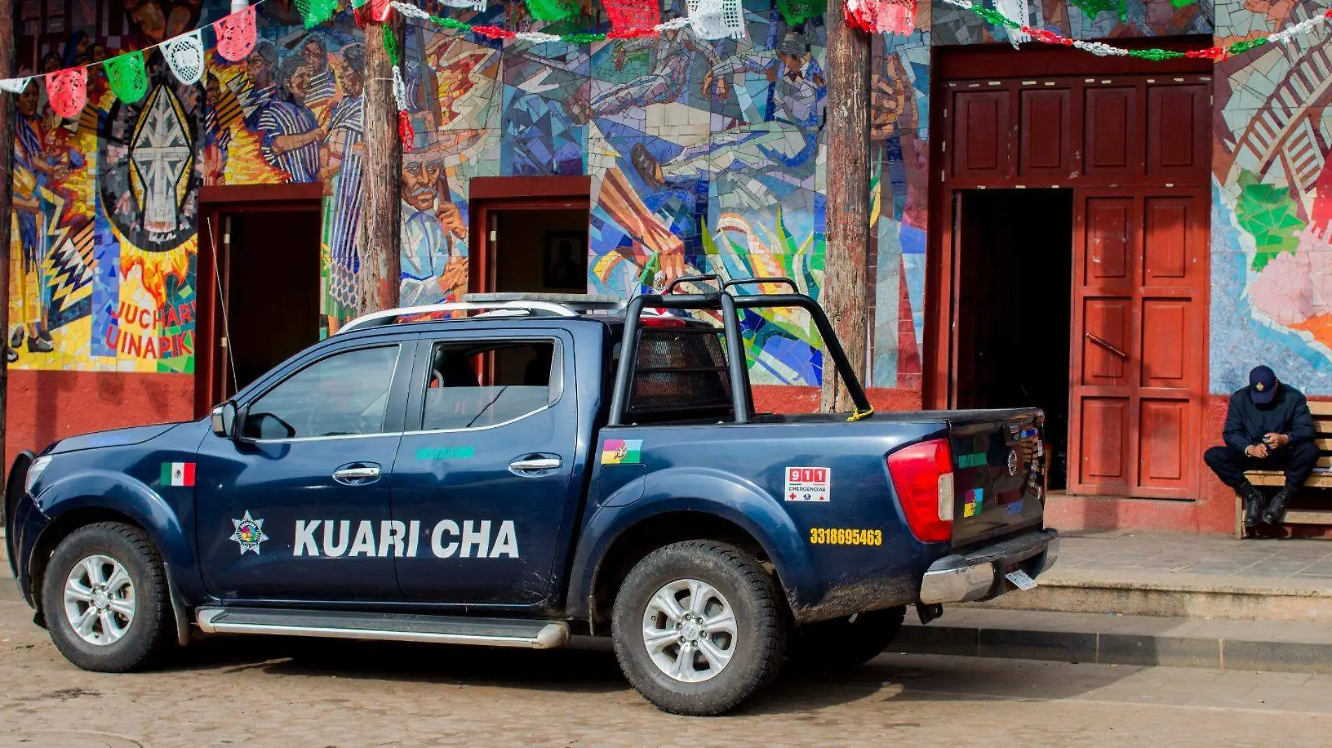 Kuaricha, patrulla de policía comunitaria